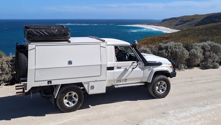 4WD Toyota Landcruiser Trailblazer